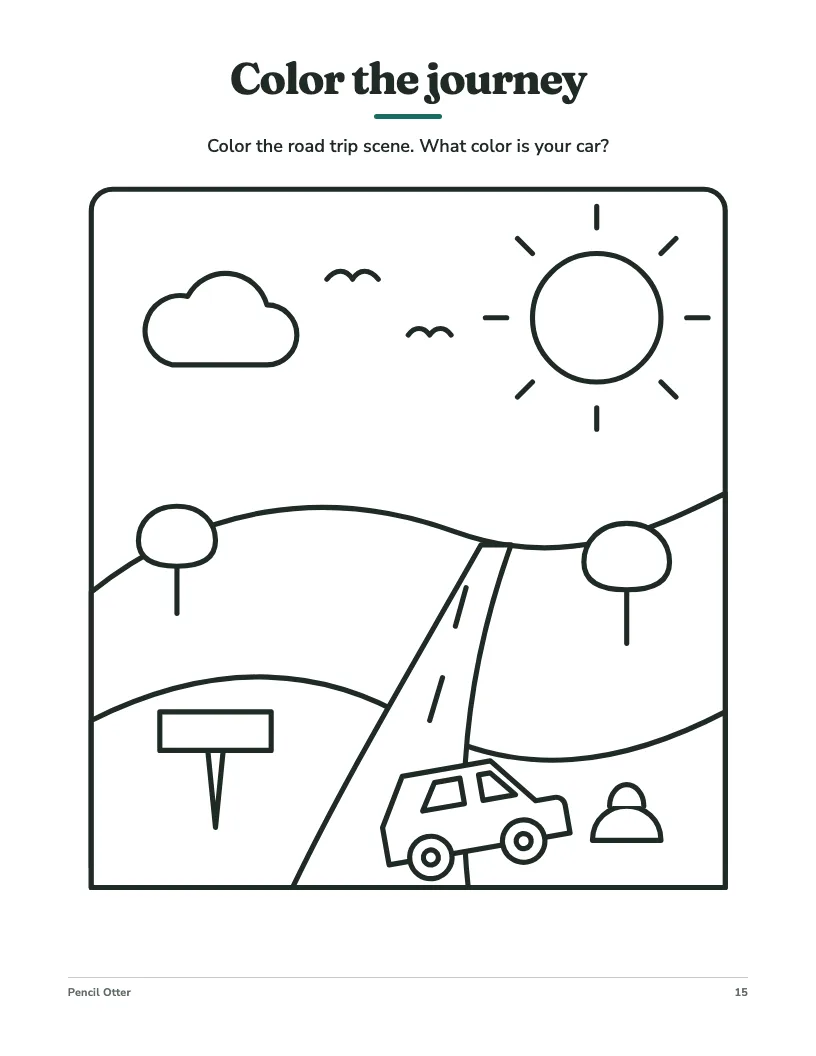 Color the journey